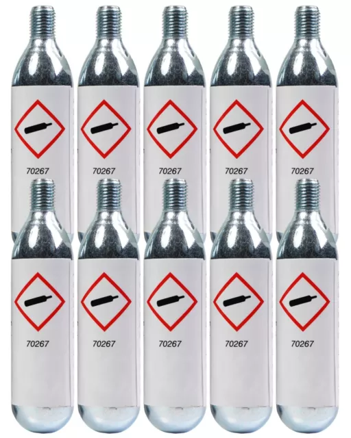 10x CO2 Kapseln16g Cartouches Bierkapseln Dioxyde pour Bière Maxx