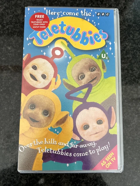 here-come-the-teletubbies-vhs-video-pal-bbc-children-s-tv-show-1999
