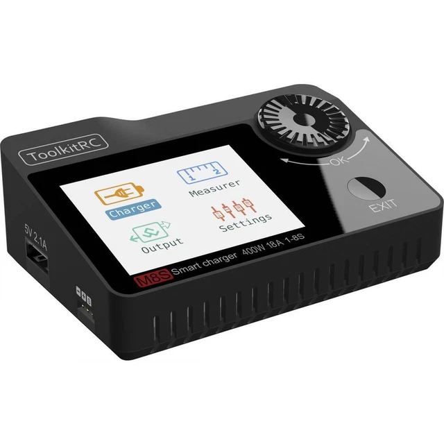 Toolkit RC Chargeur de modélisme 18 A Li-polymère, Li-ion, LiFePO, LiHV