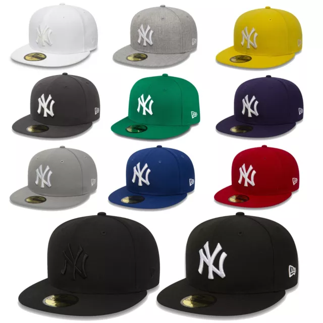 New Era Cap 59Fifty Fitted New York Yankees MLB Baseball Cap Basecap Authentic