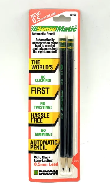 Dixon Ticonderoga Sensematic Auto-Feed Mechanical Pencil 25002 NOS SEALED