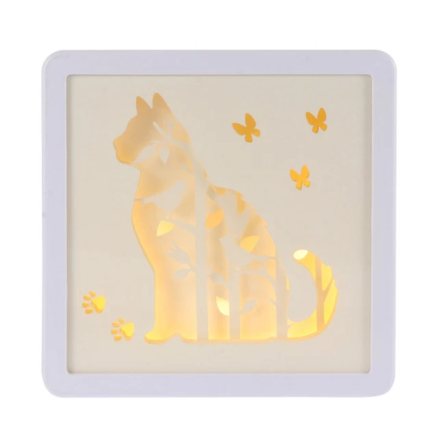 LIGHT AND SHADOW Paper Carving Lamp Plastic Lovers Novelty Lighting 3d Light and shadow paper carving lamp plastic lovers novelty lighting 3d