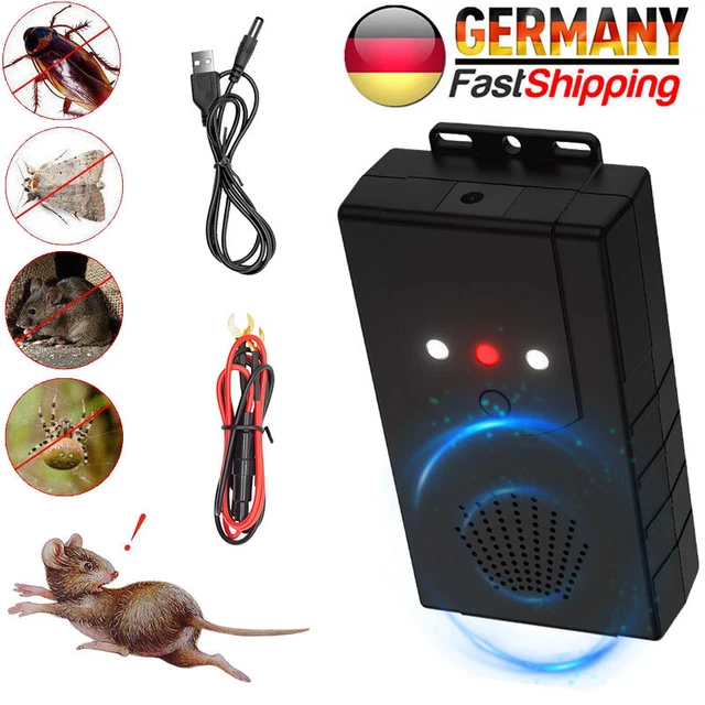 Repellente Gatti Ultrasuoni Ad Energia Solare, 5 Modalità Regolabile Repeller Animali Con - Foto 6