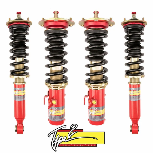 For 89-94 Nissan 240SX S13 Type 2 Function and Form F2 Full Adjustable Coilovers