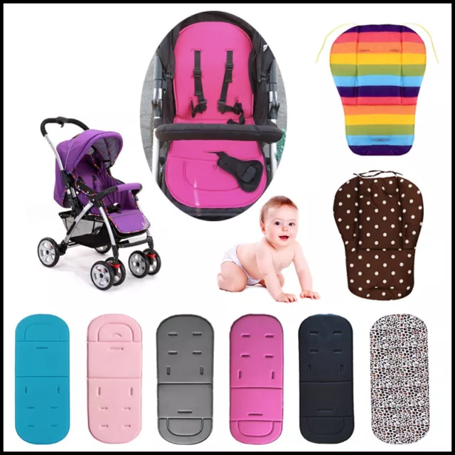 Baby Stroller Seat Liner Pram Cushion Padding Crawl Pushchair Car Seat Mat Cover