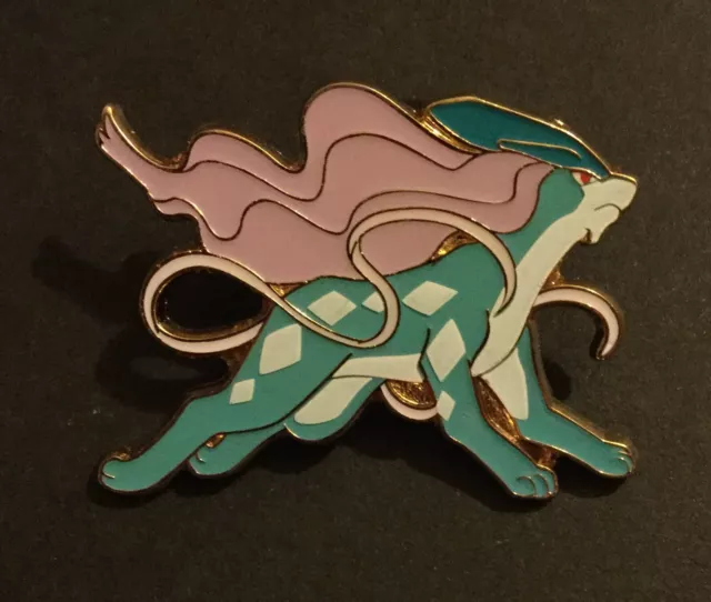 Suicune Pokemon Pin Badge Metal Enamel 2018 From Pin Collection Blister