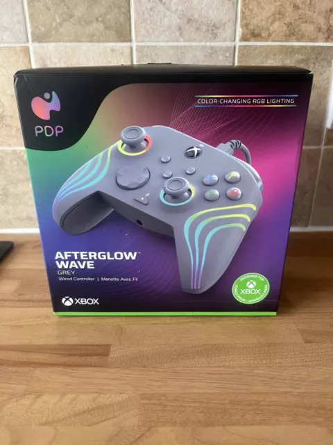 Wired Xbox One & Series X/S Controller - PDP  Afterglow Wave