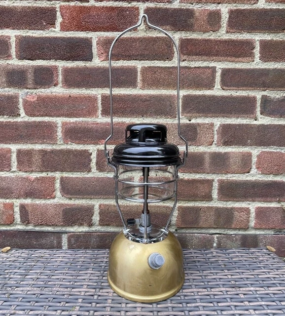 VINTAGE BRASS TILLEY Paraffin Lamp Storm Lantern Camping Fishing Light