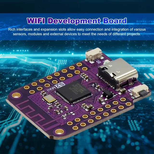 ESP32 S2 Mini V1.0.0 WIFI IOT Board TYPE-C WIFI Module Board (With PSRAM) 3