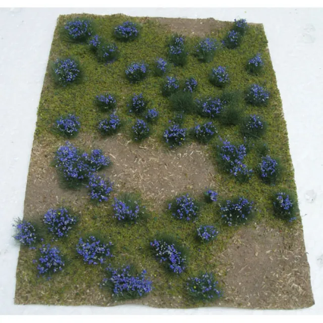 JTT Miniature Tree - Flowering Meadow Mat -- Purple 5 x 7"  12.7 x 17.8cm Sheet