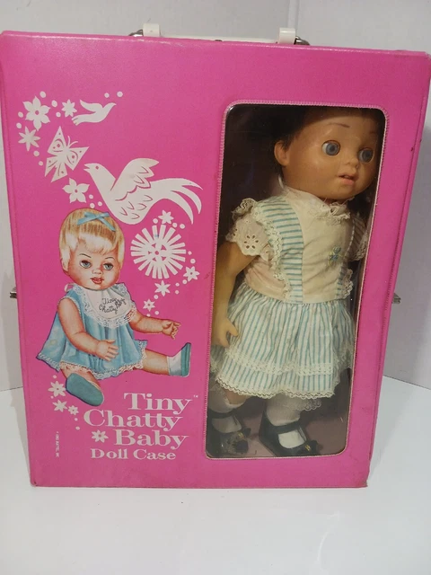 Tiny Baby Chatty Cathy With Case From Mattel Tiny Baby Chatty Cathy With Case From Mattel