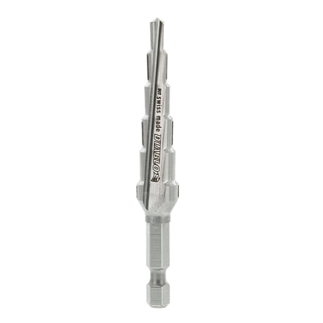 Diablo Tools DSD0500S06 1/4 in. - 1/2 in. Impact Step Drill Bit (6 Steps)