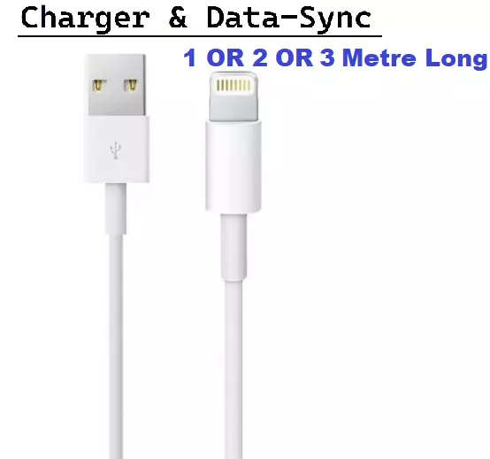 Super Fast USB Cable Charger cord Charging For iPhone 6 7 8 X 11 12 13 Pro ipad