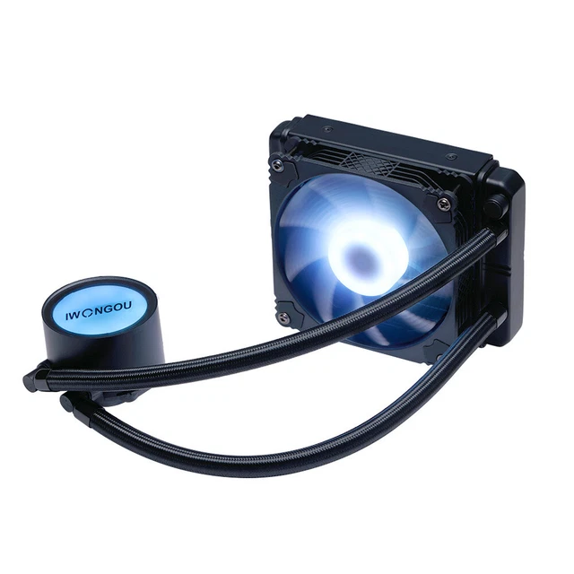 ARGB 120MM WATER Cooling CPU Cooler Row Heat Exchanger Radiator with