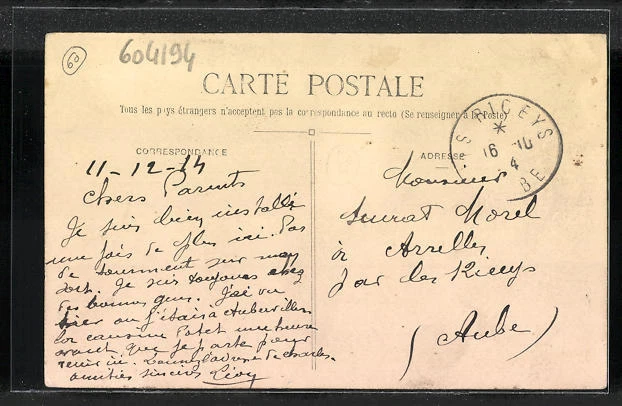 CPA Nogent-sur-Oise, Rue des Ecoles 1914 2