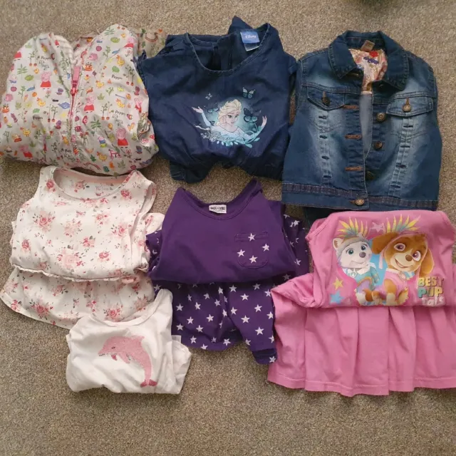 Girl Girls 🩷 5-6 Years Clothes Bundle / Denim / Dresses /Peppa/Summer Outfits
