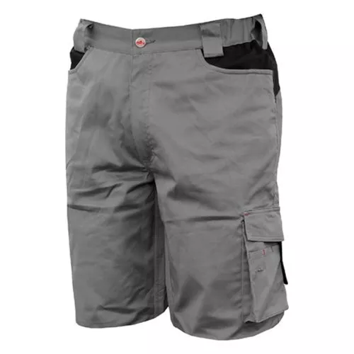 Shorts Bermuda Strecke XL Issaline 8734 Grau/Schwarz