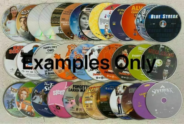 DVD MOVIE LOT, YOU CHOOSE, YOUR CHOICE, (Disc Only) Combined Shipping is FREE!