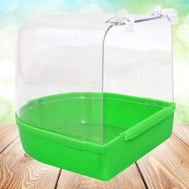 Bagno per uccelli in metallo invecchiato m Bagno per uccelli in metallo invecchiato m