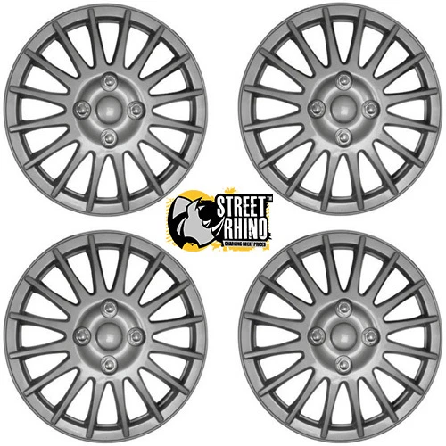 Citroen Nemo 15" Argento Lightning Copricerchi Universali Auto