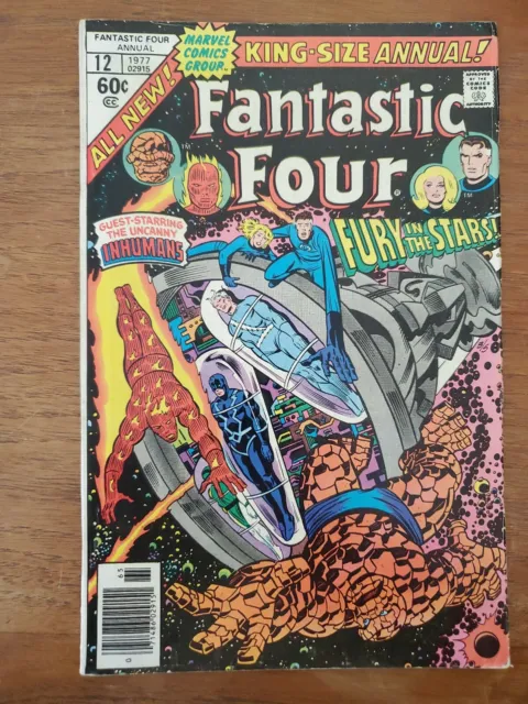 Fantastic Four Annual #12 (1977, Marvel) Appearance  of the Inhumans