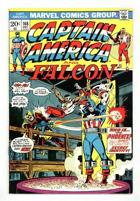 Captain America #168 FN/VF 7.0 1973