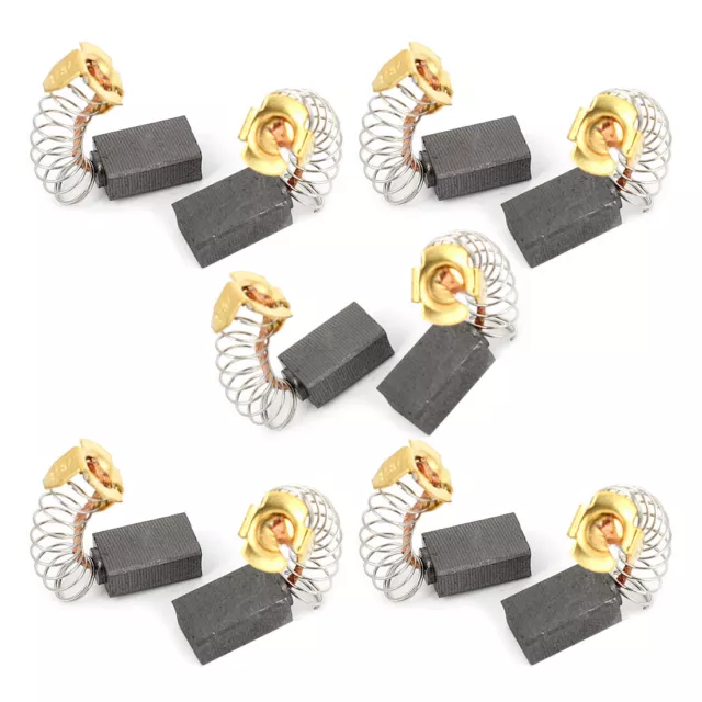 10x Generico Motore elettrico Sostituzione Spazzole carbonio 15mm x 10mm x 6mm