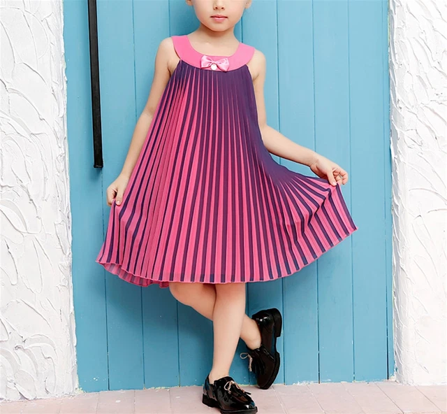 Vestito Bambina Abito Estate Girl Summer Chiffon Dress DGCD001