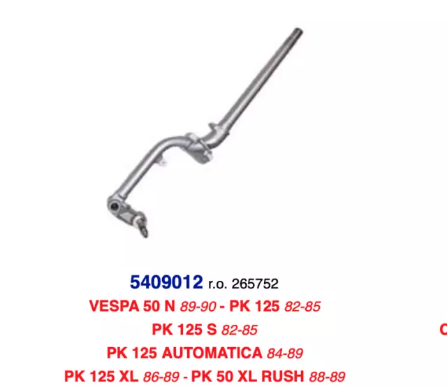 Forcella Sterzo Anteriore Per Piaggio Vespa PK 125 XL 86-89 r.o. 265752