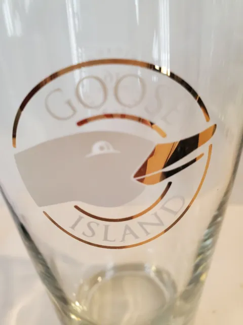 Goose ISLAND Beer Company Willi Blecher Craft Beer Pint Glass
