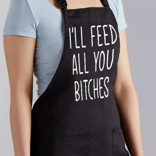 I'll Feed All You Cooking Baking Grilling Gift for Chef Baker Cook Mom Apron