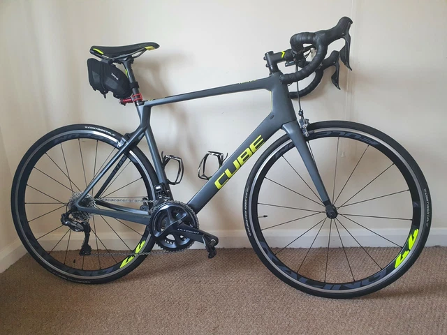 CUBE AGREE C62 SL Shimano Ultegra Di2 Road Bike Grey Yellow
