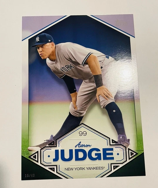2019 TOPPS AARON Judge Highlights Jumbo 5x7 Yankees /49 AJ23 EUR 9,37