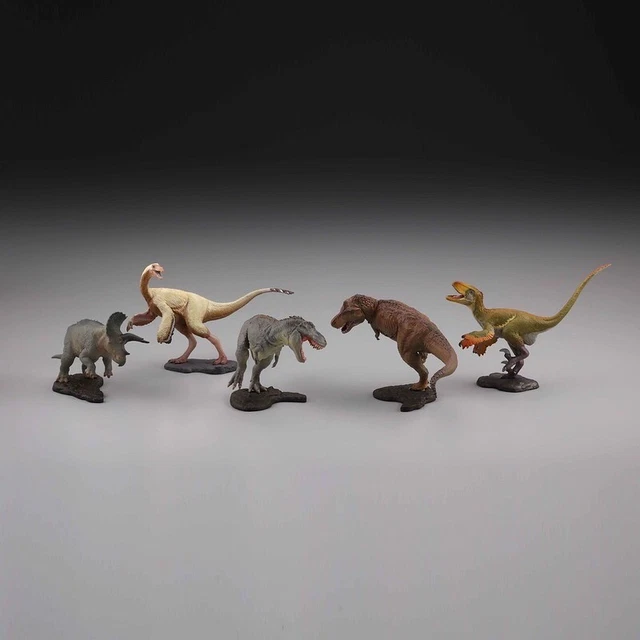 Kaiyodo Capsule Q Cretaceous Dinosaurs Full Set Ornithomimus Dakotaraptor Etc