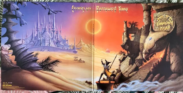 Diamond Head - Living On Borrowed Time - Vinyle 12" Gatefold 1982 - MCA 205 145