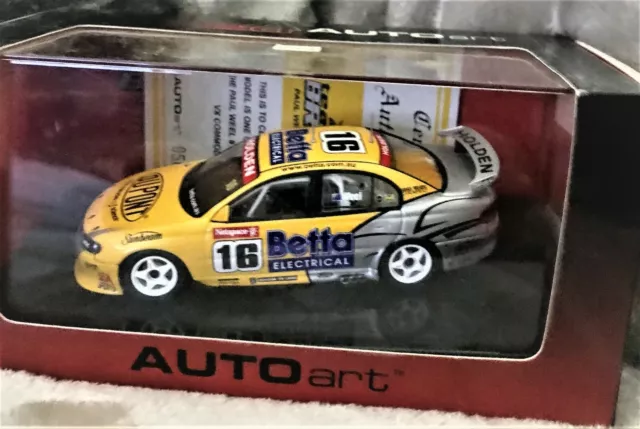 AutoArt 1:43 Holden Commodore VX Race Car 2003 Team Brock # 16