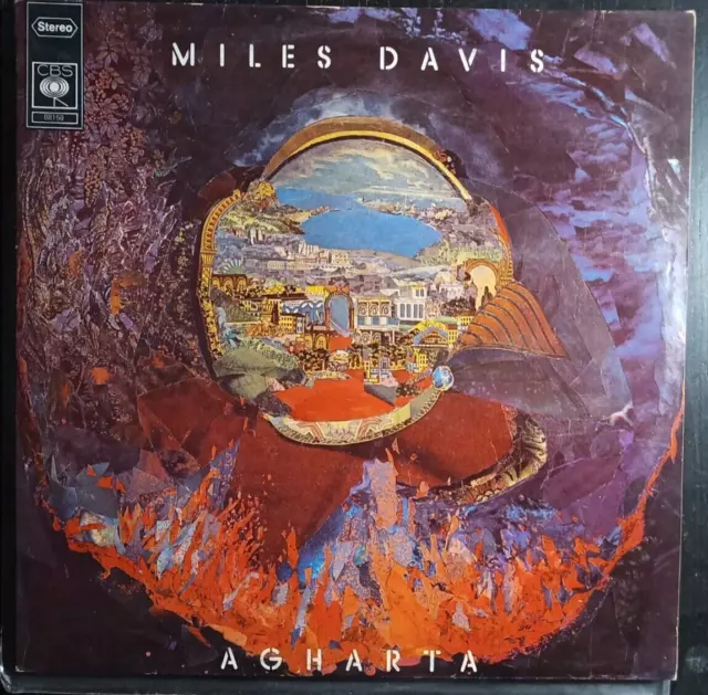 Miles Davis  - Agharta - CBS 80984-5 -  2 × Vinyl, LP Italy 1976 Gatefold