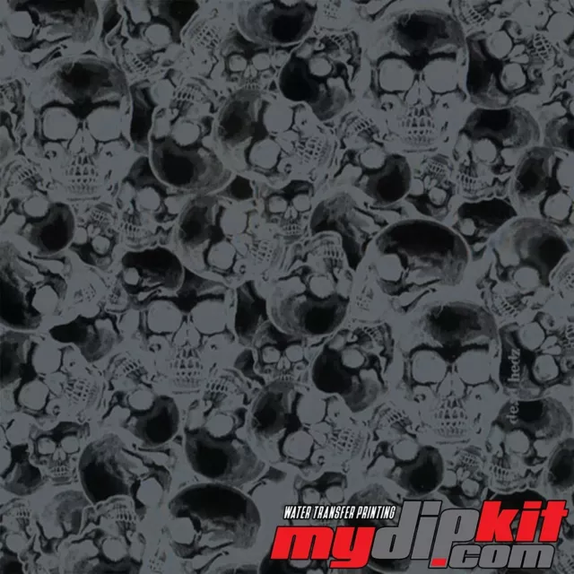 Hydrographics Film Hydro Dipping Water Transfer Print Film LL901-1A Slv Ded Hedz
