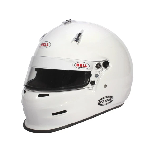 BELL RACING HELMETS GP3 Sport SA2020 V15 Brus - Size 60 (White) $820.15 ...