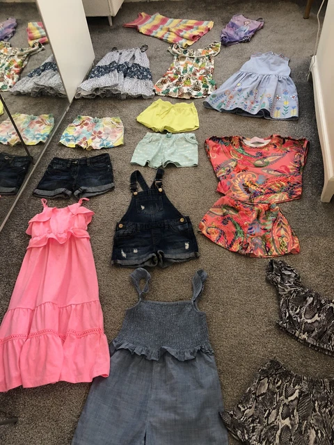 Bundle girls summer clothes age 5-6 years River Island Next TU
