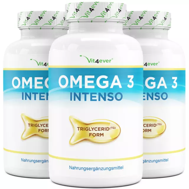 Omega 3 Intenso Fischöl 1095 Kapseln (TG) 1000mg Ancovis 50% EPA & 25% DHA