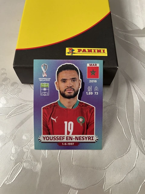 Panini FIFA Fussball-Weltmeisterschaft Katar 2022 Albumaufkleber - MAR17 Youssef En-Nesyri