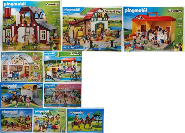 PLAYMOBIL COUNTRY Erntetraktor Bauernhof No.70495 22-teilig NEU OVP EUR