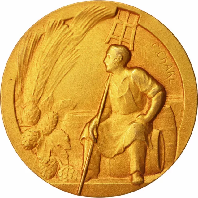 [#414177] France, Medal, Groupement corporatif des brasseurs de la région du nor