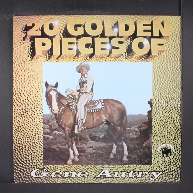 GENE AUTRY: 20 golden pieces BULLDOG 12" LP 33 RPM