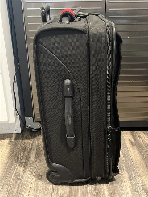 TUMI Adjustable Upright Rolling Suitcase Black 6