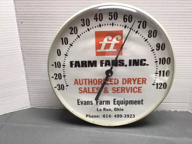 General Store Farm Sign Thermometer Advertising.La Rue Ohio.