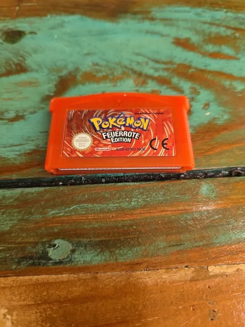 Original Pokémon Feuerrote Edition | Nintendo Game Boy Advance