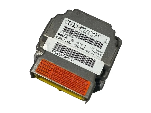 Calculateur Airbag Pour AUDI A3 8P - Réf. 8P0959655F / 0285001482 - Occasion Fonctionnel