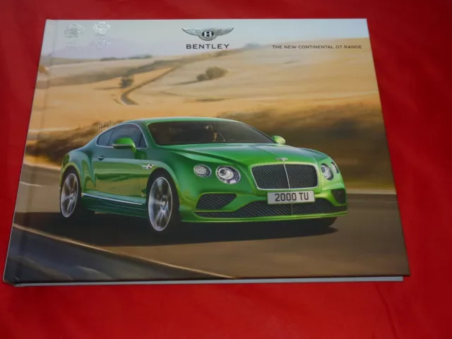 BENTLEY Continental GT V8 S Speed Convertible Hardcover Prospekt Brochure 2015